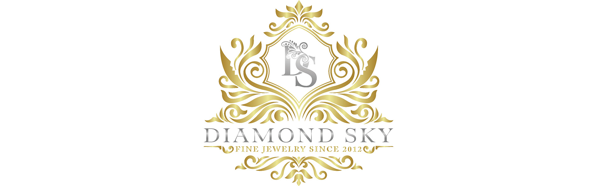 Золотые серьги "Бесконечность III" из красного золота 585 пробы DS02A523 Diamond Sky